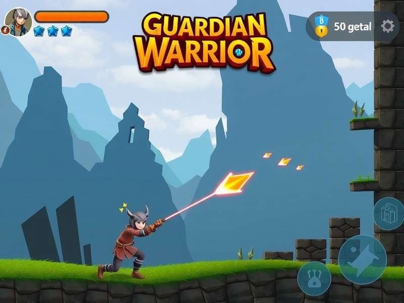 Guardian Warrior Gameplay Screenshot